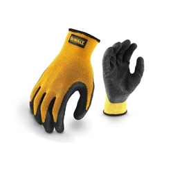 DeWalt DPG70L Textured Rubber Grip Gloves Yellow/Black