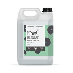 Miniml Bodywash and Bubble Bath Tea Tree/Mint 5 Litre MIN167
