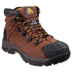 Amblers Safety FS39 S3 WR HRO SRC Safety Boot Brown [Size UK 6/ EU 39]