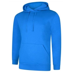 Uneek UC509 Deluxe Hooded Sweatshirt Tropical Blue 2XL