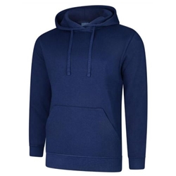 Uneek UC509 Deluxe Hooded Sweatshirt French Navy Small