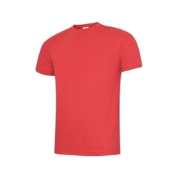 Uneek UC315 Mens Ultra Cool T-Shirt Red Medium