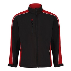 Orn 4288 Avocet Softshell Jacket Black/Red Medium