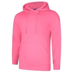 Uneek UC509 Deluxe Hooded Sweatshirt Candy Floss 2XL