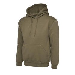 Uneek UC502 Classic Hooded Sweatshirt Yellow 5XL