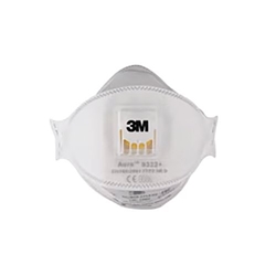 3M Aura Comfort Cool Flow Particulate Respirator FFP2 Valved x10 (Pack of 12) 9322+
