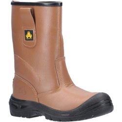 Amblers Safety FS142 S3 SRC Safety Rigger Boot Tan [Size UK 7/ EU 41]