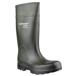 Dunlop Purofort Professional Wellington Boot Green [Size UK 4/ EU 37]