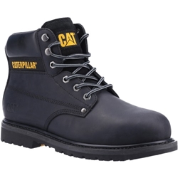 Caterpillar Powerplant S3 HRO SRA Safety Boot Black [Size UK 7/ EU 41]