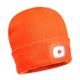 Portwest Beanie USB Rechargeable LED Head Light Orange (Pack of 12)