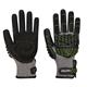 Portwest VHR15 Nitrile Foam Impact Glove XL Blk/Green (Pack of 12)