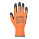 Portwest Vis-Tex Cut Resistant Glove PU S Orange/Blk (Pack of 12)