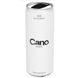 CANO WATER - STILL - 24X330ML - RESEALABLE CAN
