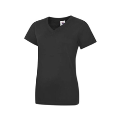 Uneek UC714 Mens Short Sleeve Poplin Shirt Black 17