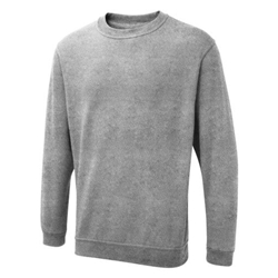 Uneek UX3 Sweatshirt Heather Grey Medium