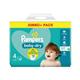 Pampers Baby Dry Taped Nappies Size 4 Jumbo (Pack of 168) C009390