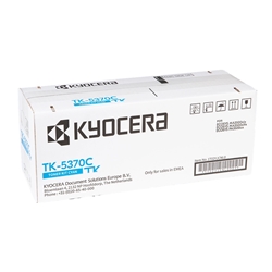 Genuine Kyocera 1T02YJCNL0 TK-5370C Cyan Toner Cartridge (5,000 Pages)