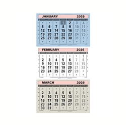 At-A-Glance 3 Monthly Calendar 2026 TML26