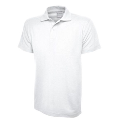 Uneek UC116 Childrens Ultra Cotton Poloshirt White 3/4 Years 