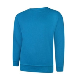 Uneek UC203 Classic Sweatshirt Sapphire Blue Large
