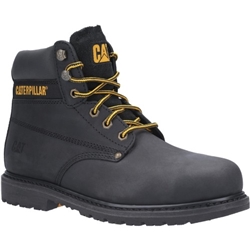 Caterpillar Powerplant SB HRO SRA Safety Boot Black [Size UK 13/ EU 47]