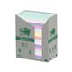 Post-it Recycled Ast Colour 76x127mm 100 Sheet (Pack of 16) 7100259665 x3 + FREE Dispenser