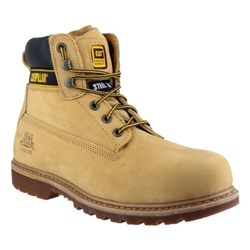 Caterpillar Holton S3 HRO SRC Safety Boot Honey [Size UK 7/ EU 41]