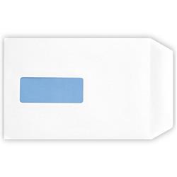 5 Star Office Envelopes Pocket Peel and Seal Window 100gsm White C5 [Pack 500]