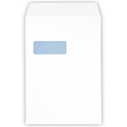 5 Star Office Envelopes Pocket Self Seal Window 90gsm C4 324x229mm White [Pack 250]