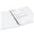 Euroffice Presentation Ring Binder PVC 4 D-Ring 25mm Size A4 White [Pack 10]