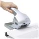 Rapesco Zero-65 2 Hole Heavy Duty Punch with Lock-down Handle Capacity 65 Sheets 80gsm Silver Ref 0732