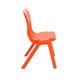 Titan One Piece Chair Size 5 - 430mm Seat Height - Orange Ref T5-O