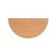 Capriccio  Semi Circular Meeting Table - Beech Ref TSMT80DSEMBE
