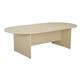 Mezzo 2400 D-End Meeting Table - Maple Ref TK2412DEMA