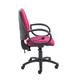 Calypso Ergo Chair With Fixed Arms - Claret Ref CH2810CL+AC1002