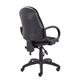 Calypso II High Back Chair with Fixed Arms - Black Ref CH2800BK+AC1002