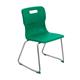 Titan Skid Base Chair Size 5 - 430mm Seat Height - Green Ref T25-GN