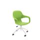 Ariel 2 Spider Base With Castors Chair Green Ref CH2509GR