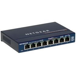 Netgear GS108 8 Port 10/100/1000 Gigabit Ethernet Desktop Switch