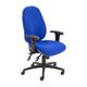 Maxi Ergo Chair With T Adjustable Arms - Royal Blue Ref CH0808RB+AC1040