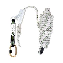 Kratos Fall Arrester on Kernmantle Rope 10m White/Green HSFA2010210