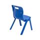 Titan One Piece Chair Size 3 - 350mm Seat Height - Blue Ref T3-B