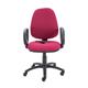 Calypso Ergo Chair With Fixed Arms - Claret Ref CH2810CL+AC1002