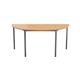 Capriccio  Semi Circular Meeting Table - Beech Ref TSMT80DSEMBE