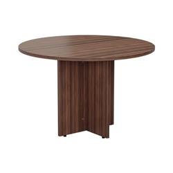 Mezzo Round Meeting Table - Dark Walnut Ref TES1100DDW