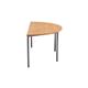 Capriccio  Semi Circular Meeting Table - Beech Ref TSMT80DSEMBE
