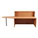 Lento Reception Unit 1400 With Extension - Beech Sides with Beech Top Ref RCA1400EXBEBE2