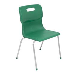 Titan 4 Leg Chair Size 5 Green Ref T15-GN