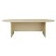 Mezzo 2400 D-End Meeting Table - Maple Ref TK2412DEMA