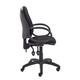 Calypso II High Back Chair with Fixed Arms - Black Ref CH2800BK+AC1002
